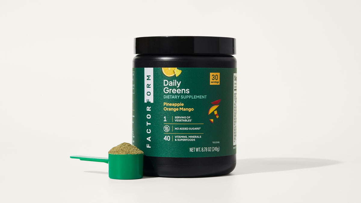 Pineapple Orange Mango Daily Greens Jar